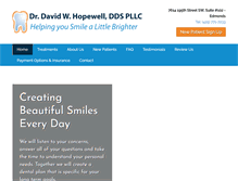 Tablet Screenshot of drhopewell.com